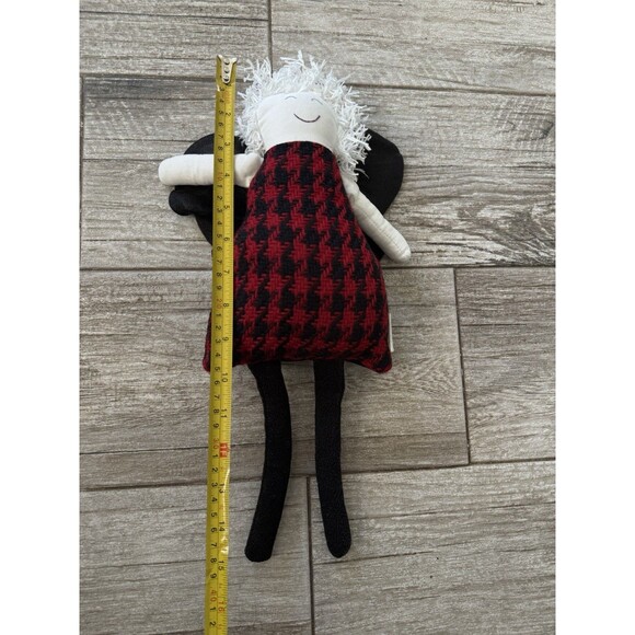 AUTHENTIC RARE WOOF & POOF ANGEL DRESSED IN Houndstooth - Picture 4 of 7